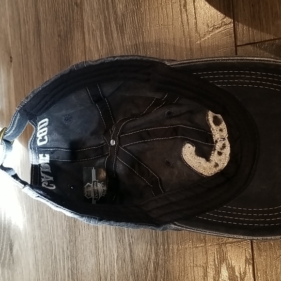 Routed Designs Cape Cod distressed hat adjustable head strap used condition - Picture 4 of 6